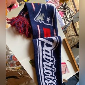 NFL patriots blue,red and white scarf‎